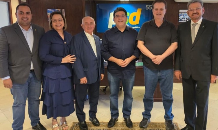 Rafael Fonteles se reúne com Kassab em Brasília e PSD reafirma apoio a Lula 