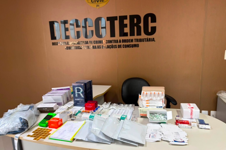 Três mulheres são presas pela Polícia Civil em operação contra falsificação de medicamentos no Piauí
